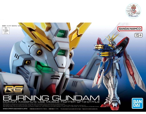 Mô hình lắp ráp RG 1/144 God Burning Gundam GF13-017NJII BANDAI