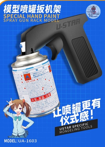 Tay cầm cho bình xịt gun holder Painting rifle rack