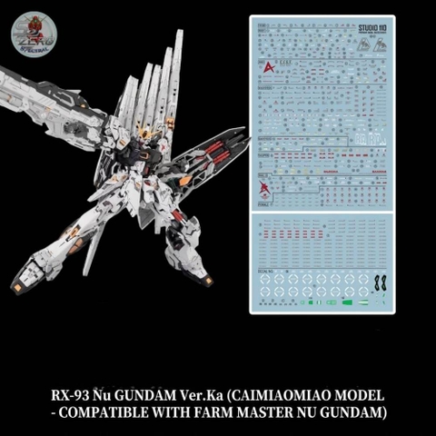 Decal nước MG NU Rx93 meow Water sticker