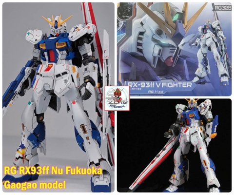 Mô hình lắp ráp RG 1/144 RX93ff Nu gundam Fukuoka - Gaogao model