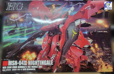 Mô hình lắp ráp HG 1/144 Nightingale MSN-04II - Star model (kèm decal)