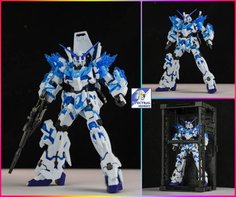 Mô hình lắp ráp HG 1/144 Luminous Ice Blue Crystal Unicorn - XD XINGDONG model