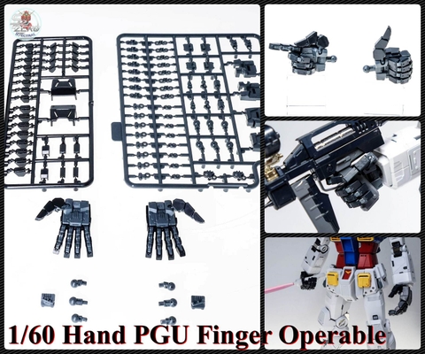 Phụ kiện đôi bàn tay động 1/60 Hands PGU Finger Operable - Power Vest