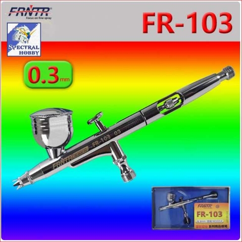 Bút sơn mô hình FRNTR FR-103 0.3mm Airbrush double action
