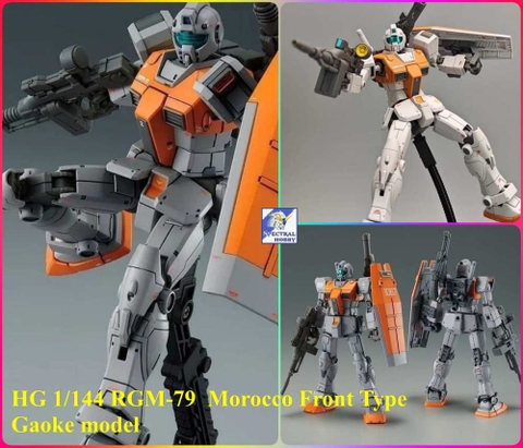 Mô hình lắp ráp Hg 1/144 RGM-79 GM Jim Morocco Front Type GK65297 Gaoke