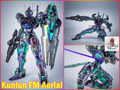 Mô hình lắp ráp FM 1/100 Gundam Aerial Phantom Prism Clear ver laser - Kunlun model