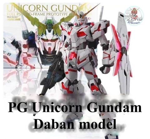 Mô hình lắp ráp PG 1/60 Unicorn gundam RX-0 Daban model