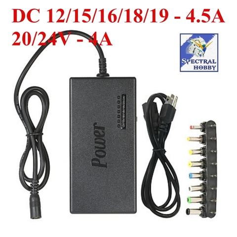 Bộ nguồn Adapter 12v-24v 96W-100W laptop và các thiết bị điện DC đa năng Charger Adjustable Portable