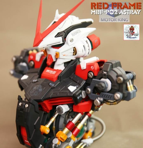 Mô hình lắp ráp 1/35 Head bust Astray Red Blue Frame Motor King