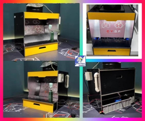 Hộp hút mùi sơn rèm nước CYGF Diversion SPRAY PAINT BOX DIY-BJD (42*34*42cm)