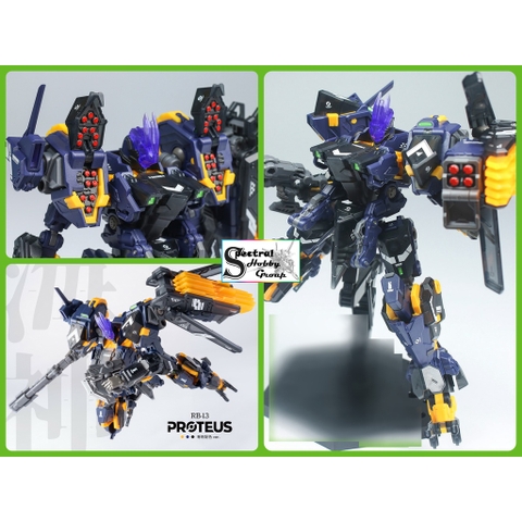 Mô hình ráp sẵn Robot Build RB-13 PROTEUS RB13 Figure Action Nuclear honesty