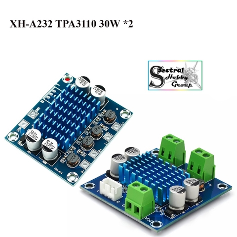 Mạch Khuếch Đại Âm Thanh XH-A232 TPA3110 30W *2 HIFI 2.0 DC8V-26V Power amplifier