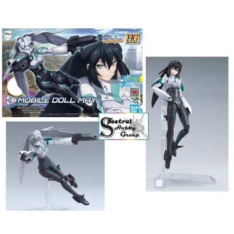 Mô hình lắp ráp HG 1/144 Mobile Doll May - Gundam Build Divers - Bandai