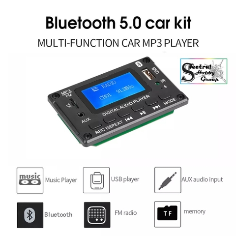 Mạch khuếch đại Giải Mã Âm Thanh Bluetooth 5.0 25W *2 Màn LCD 12V JQ-D116BT Amplifier Bluetooth speaker