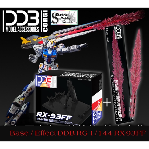 Phụ kiện mô hình DDB giá đỡ đế Action base / Effect Beam cho NU gundam RX-93FF RX93