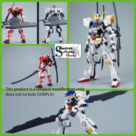 Phụ kiện lắp ráp Tactical weapon kit cho MG gundam astray barbatos và các loại gundam khác