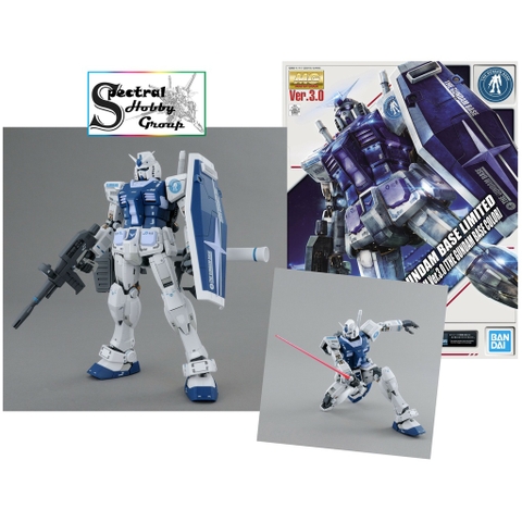 Mô hình lắp ráp MG 1/100 Gundam RX-78-2 The G-Base Color Limited RX78 Bandai