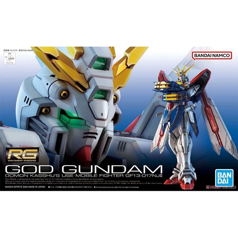 Mô hình lắp ráp RG 1/144 GOD GUNDAM GF13-017NJII BANDAI