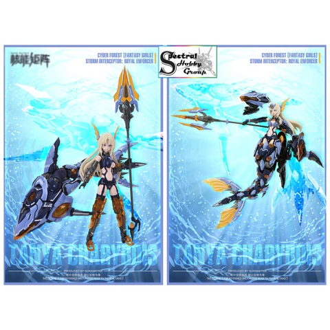 Mô hình lăp ráp CF04 Storm Interceptor Royal Enforcer Tanya Charybdis Action Figure Nukematrix