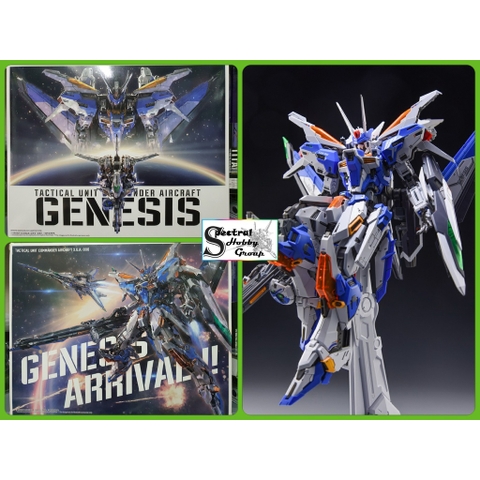 Mô hình lắp ráp MG 1/100 Tactical Unit Defender Aircraft Genesis Infinite Dimension Alloy