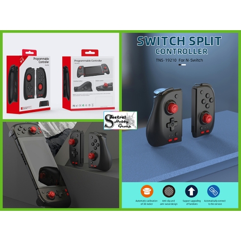 Tay cầm chơi game không dây Lập Trình Chức Năng DOBE TNS19210 cho Nintendo Switch Split Controller