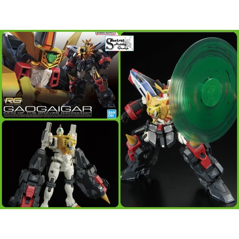 Mô hình lắp ráp RG GAOGAIGAR King Of The Braves GGG - bandai