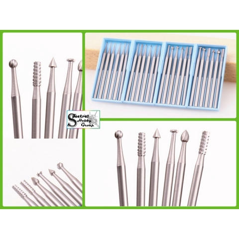 Phụ kiện bộ mũi mài dũa siêu nhỏ cho máy khoan mini grinding head - mài cắt mạch , nhựa , đá , gỗ, ...