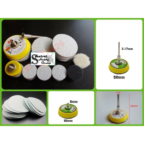 Giấy nhám dính 50mm #60-7000 mài mịn các loại