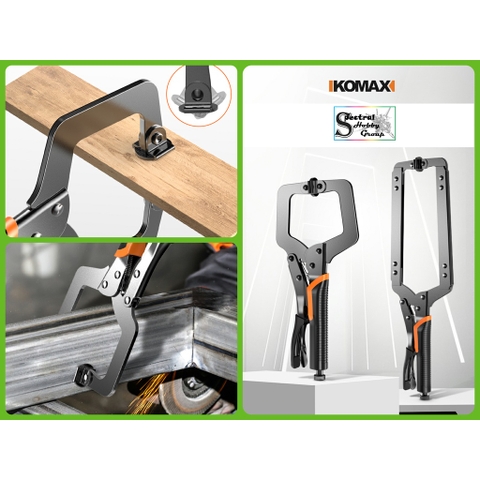 Dụng cụ KOMAX Kìm kẹp giữ chữ C các loại eto pliers fixed clamp manual pressure