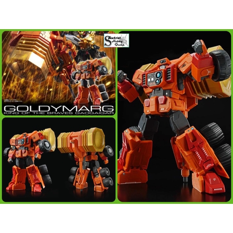 Mô hình lắp ráp RG GOLDYMARG King Of The Braves - bandai (kèm action base)