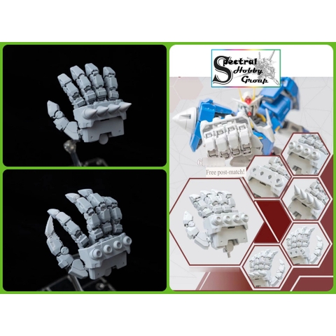 Phụ kiện mô hình Bàn tay Giant hand Red stone model cho PG gundam và tương tự