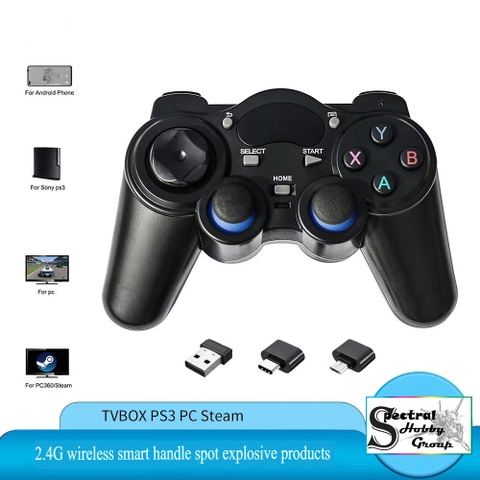 Tay cầm chơi game không dây TGZ-850M trên Android PS3 PC steam TV Điện thoại Máy tính bảng Wireless gamepad