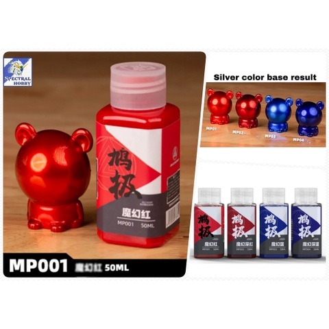 Sơn mô hình Alchemy Paints Magical Candy MP001-MP004 PT Clear Red Blue color