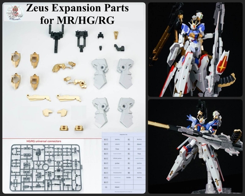 Phụ kiện bộ mở rộng Zeus Expansion Parts cho MR/HG/RG - Effect Wings
