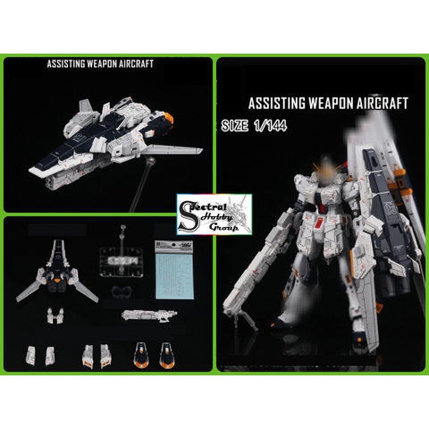 Phụ kiện mô hình Susan HWS cho RG Nu RX93 Assisting weapon aircraft (action base + decal)