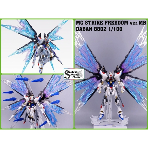 Mô hình lắp ráp MG 1/100 Strike Freedom gundam ver MB 8802 Daban (+ Wing Effect)