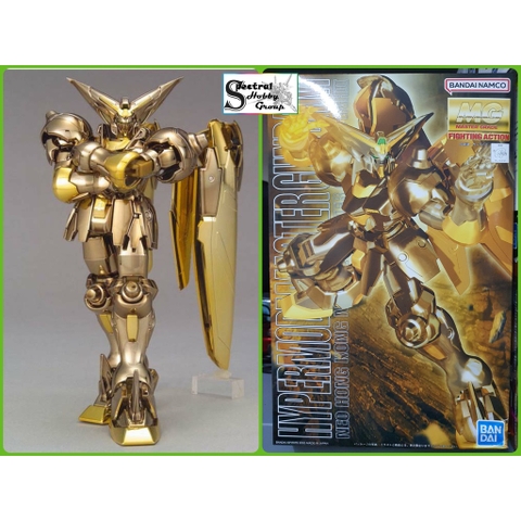Mô hình lắp ráp MG MASTER GUNDAM HYPER MODE GF13-001NHII Gold Plating 1/100 bandai