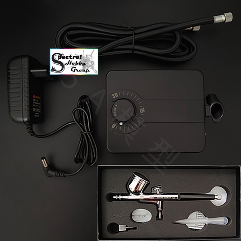 Máy nén khí mini sơn mô hình T200K Airbrush mini compressor airpump