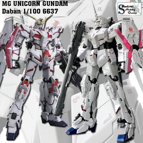 Mô hình lắp ghép MG 1/100 Unicorn Gundam ver OVA 6637 (red) Daban