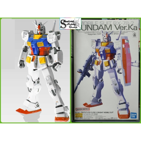 Mô hình lắp ráp MG RX-78-2 Gundam Ver Ka RX78 1/100 - bandai
