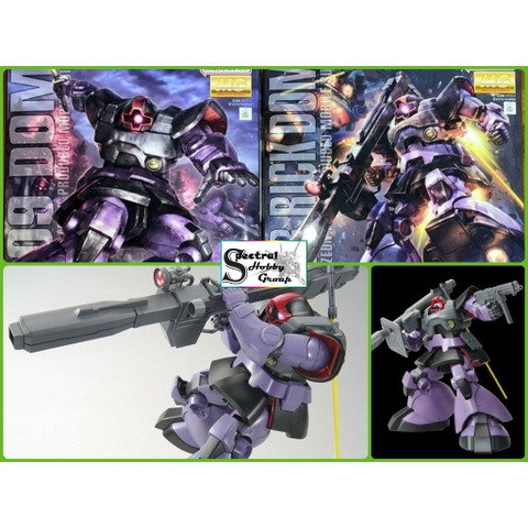 Mô hình lắp ráp MG 1/100 RICK DOM / DOM MS-09R MS-09B ver 2022 gundam BANDAI