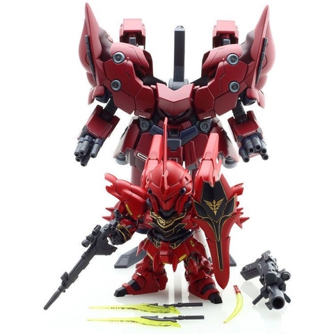 Mô hình lắp ráp SD Neo Zeong & Sinanju (QY model)