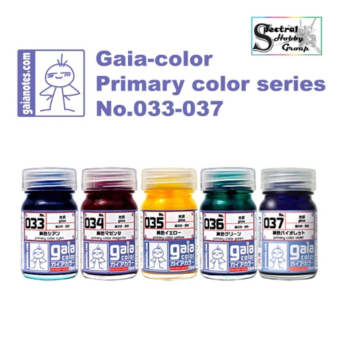 Sơn mô hình GAIA Sunin màu tinh khiết Primary Pure color lacquer