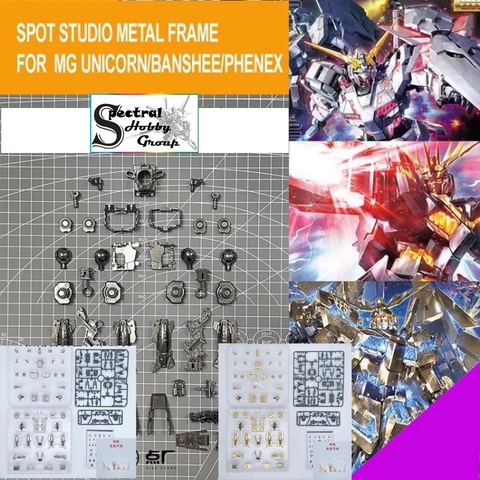 Phụ kiện mô hình bộ Metal Frame cho MG Unicorn Banshee Phenex