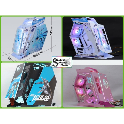 Vỏ case máy tính vsp-k Custom Anime Gundam Micro-ATX ITX