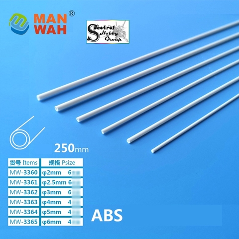 Dụng cụ que thanh nhựa độ mô hình rod tube abs