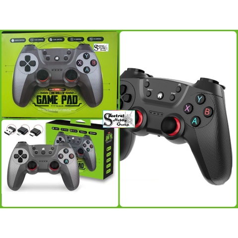 Tay cầm chơi game không dây R029 2.4G wireless cho PC PS3 STEAM ANDROID TV BOX