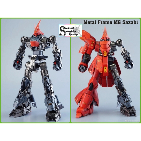Phụ kiện mô hình bộ Metal Frame cho MG Sazabi ver Ka PFS02 Point Factory