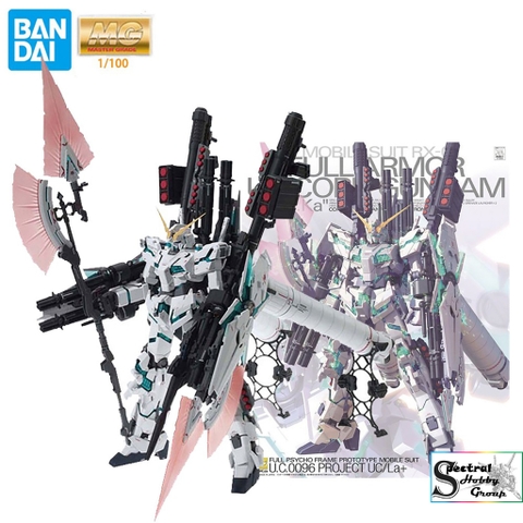 Mô hình lắp ráp MG 1/100 RX-0 Full Armor Unicorn Gundam Ver.Ka RX0 Bandai