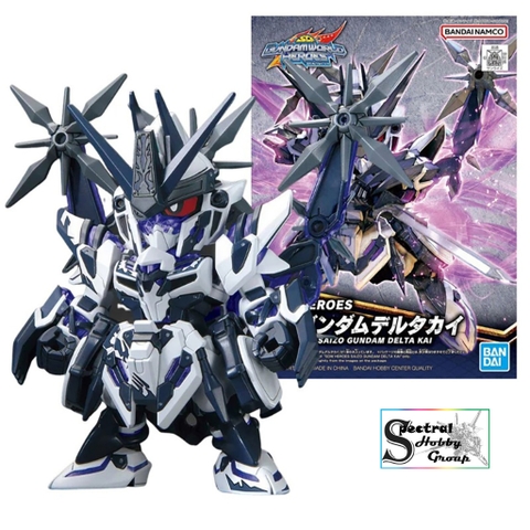 Mô hình lắp ráp SD SDW HEROES Saizo Gundam Delta Kai - Bandai